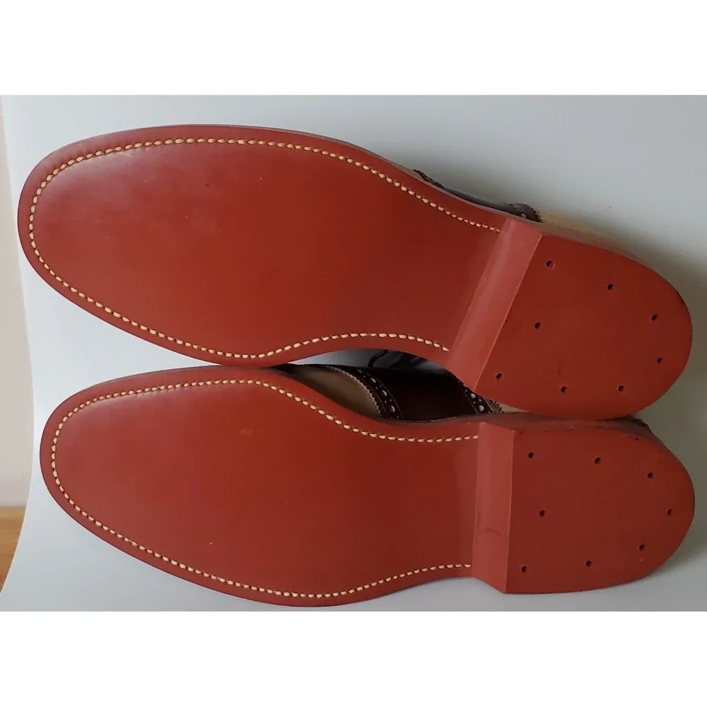 Rare Vintage‎ Gerberich Payne Conestoga Saddles Oxford Men's Shoes Equestrian